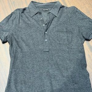 Tom Ford Gray Men's polo Shirt